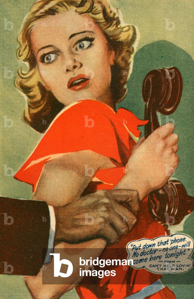 Magazine illustration, 1951 (colour litho)