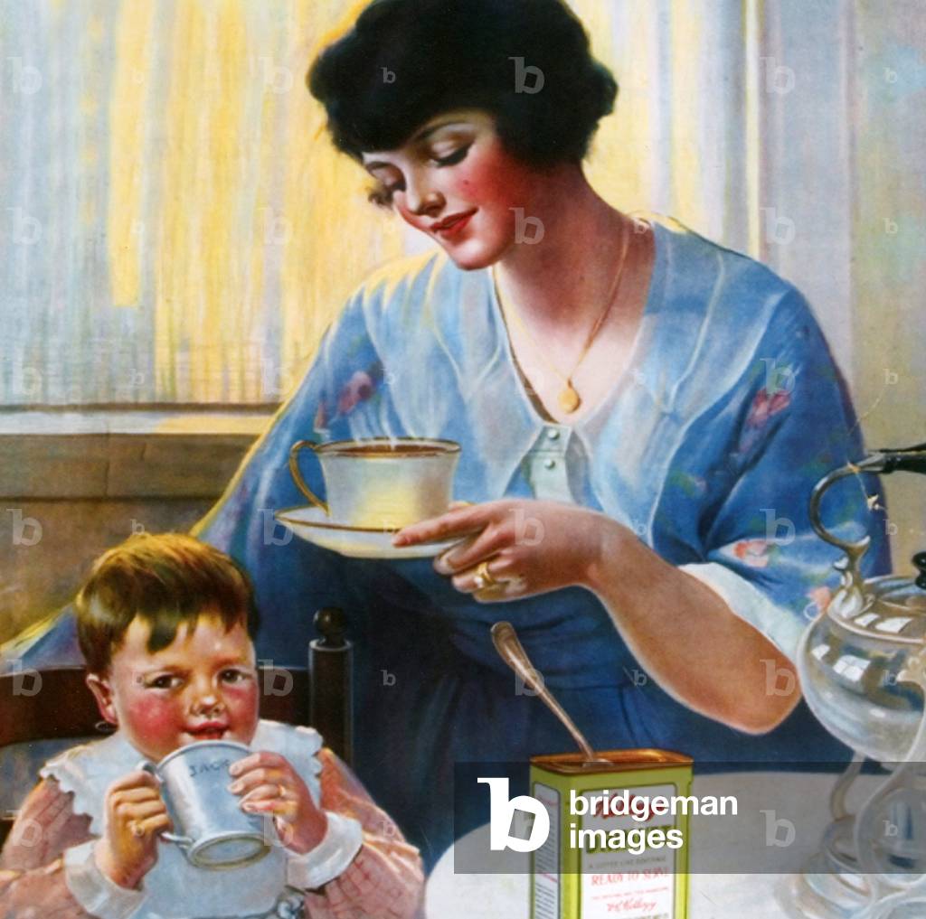 Kellogg's Magazine Advert, 1920s (colour litho)