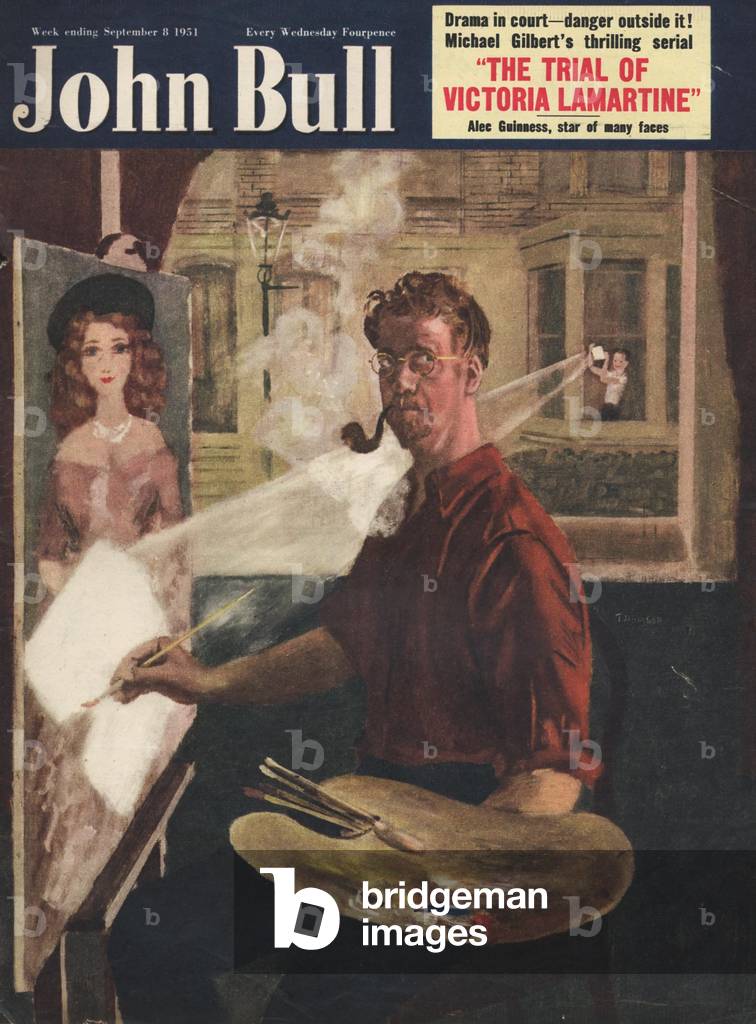 Front cover of 'John Bull', September 1951 (colour litho)