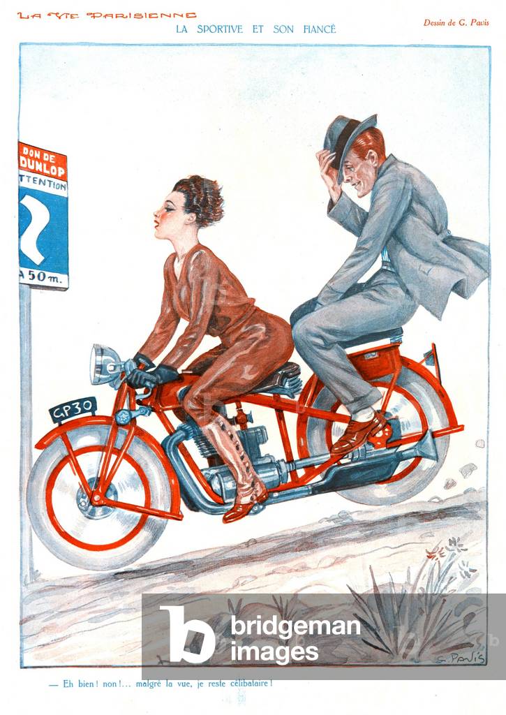 Illustration from La Vie Parisienne', 1920s  (print)