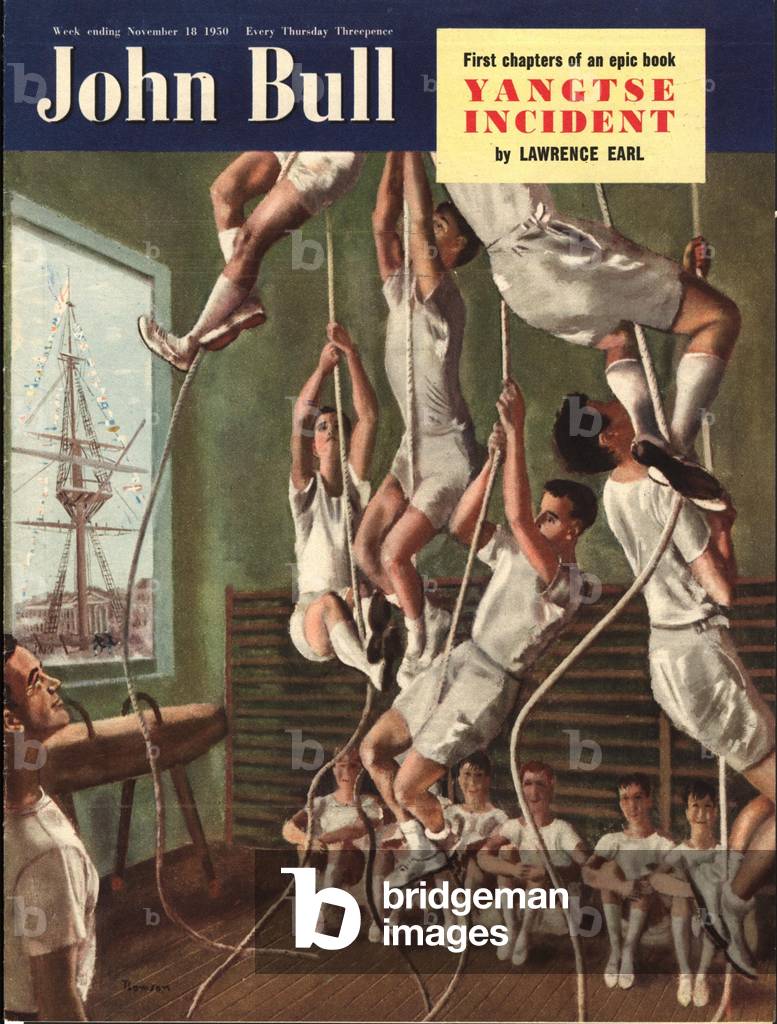 Front Cover of 'John Bull', November 1950 (colour litho)