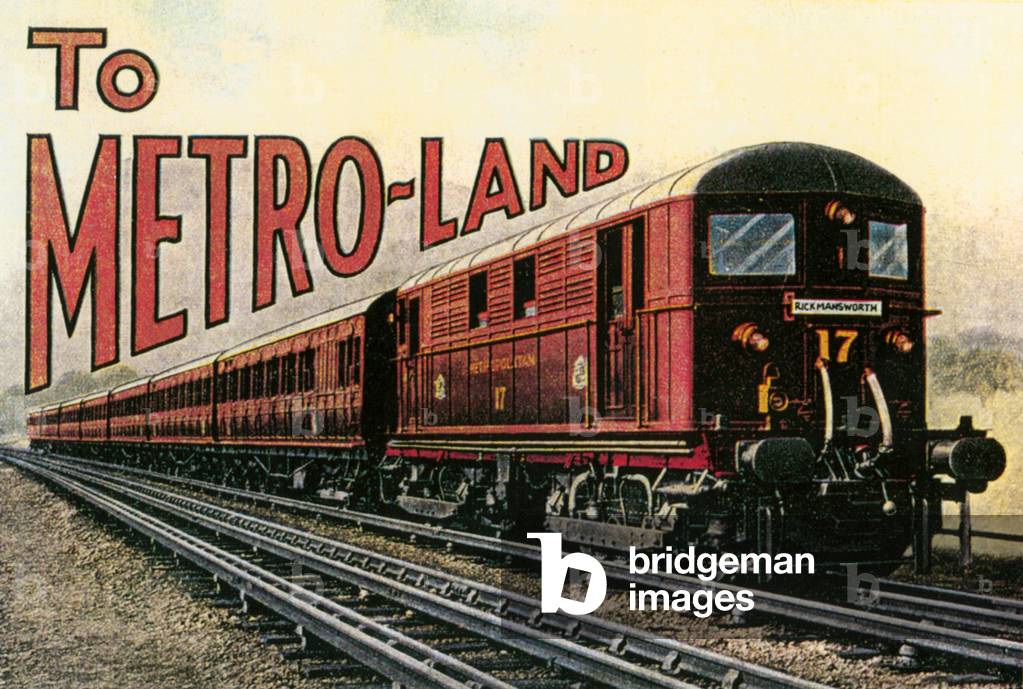 Metro-Land poster, 1920s (colour litho)