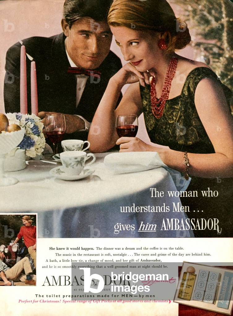 Ambassador aftershave magazine advert (colour litho)