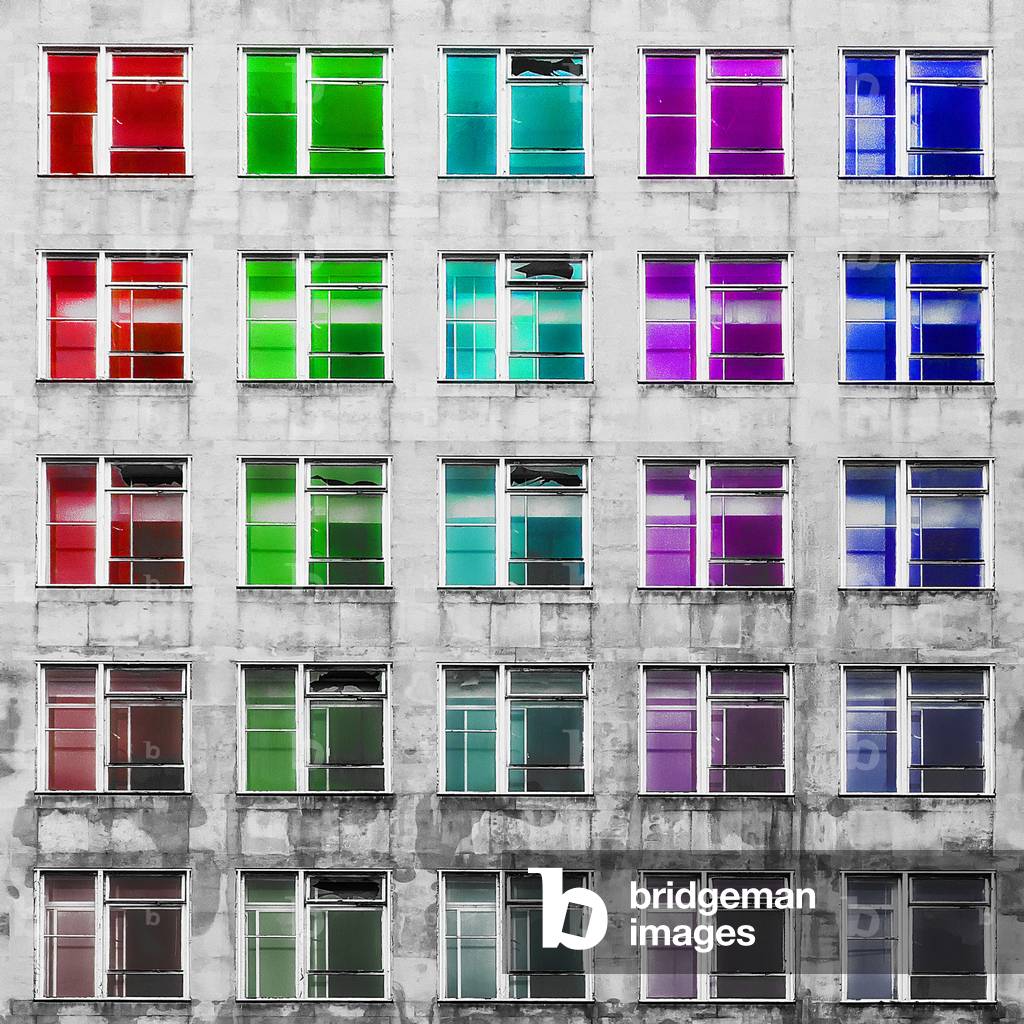 Multi-coloured Windows, 2020 (digital photograph)