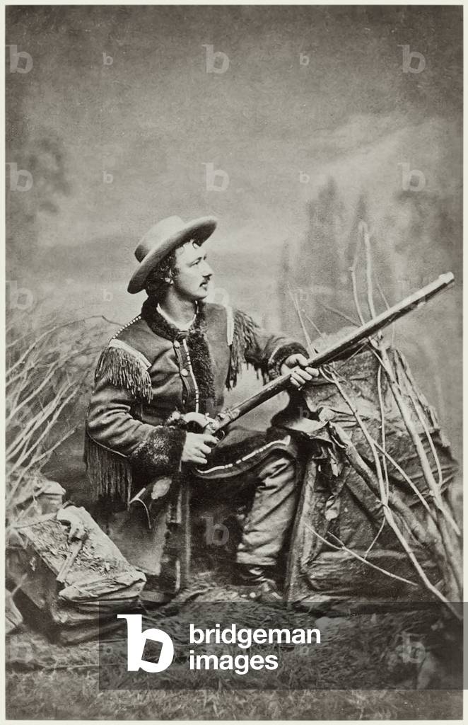John Baker Omohundro better known as Texas Jack, a cowboy and frontier scout for the the Confederate Army