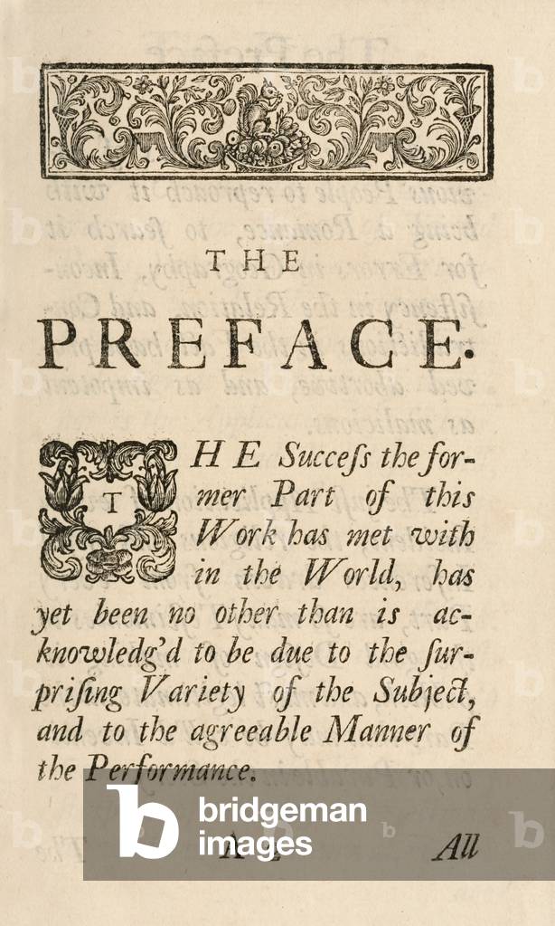 The Life and Strange Surprising Adventures of Robinson Crusoe, 18th century (engraving)