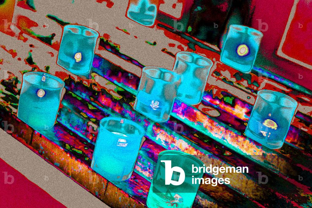 Devoted, from the series, Votive Candles, 2015 (photograph)