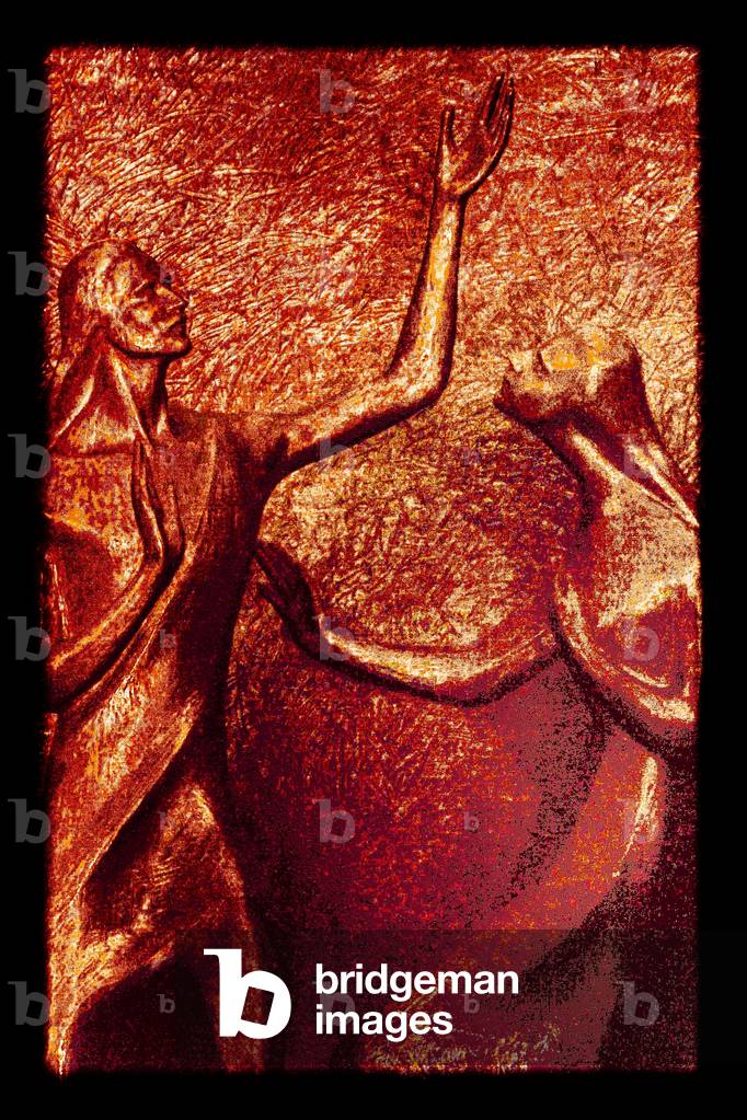 The Lord's Prayer, from the series, Church of the Holy Sepulchre, 2015 (photography)