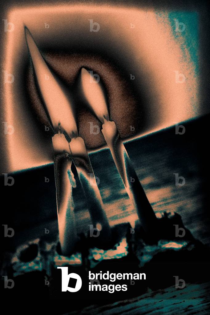 Candles and Menorah, 2016 (photograph)