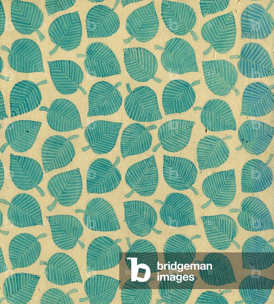Textile design, 1958 (gouache on paper)