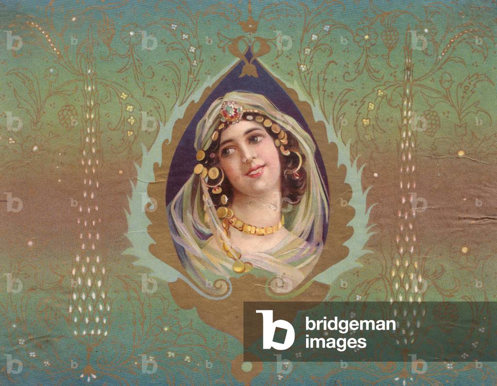 Perfume label (colour litho)