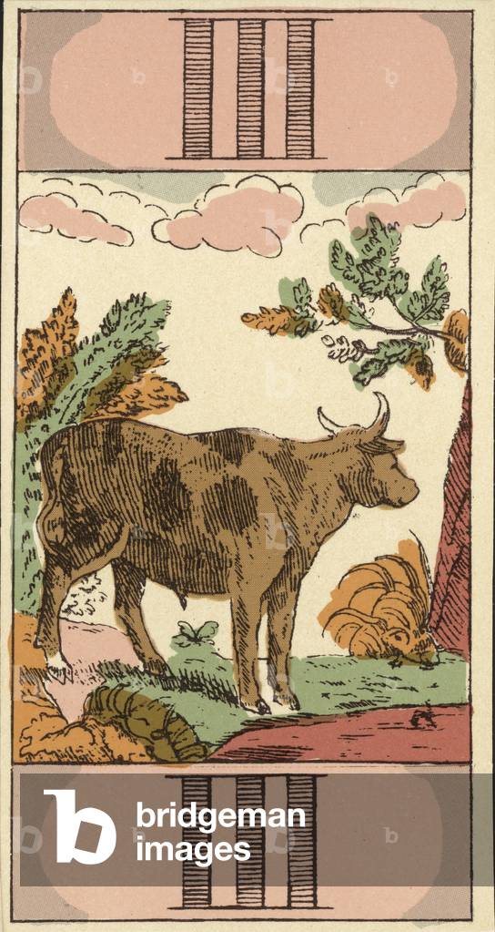 Das La Fontaine - Tarock (colour litho)