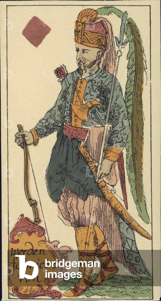 Das La Fontaine - Tarock (colour litho)