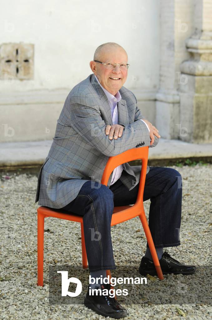 Portrait de l'ecrivain sud-africain Wilbur Smith. 20/06/2011 Photo Frassineti ©AGF/Leemage