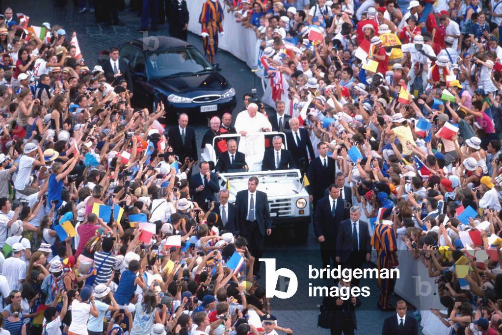 12/08/2000, jubilee, JMJ a Saint Pierre de Rome.