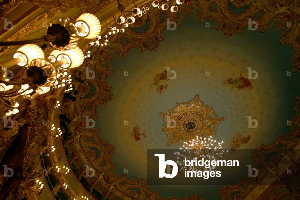 Le theatre de la Fenice (TEATRO LA FENICE) à Venise. en decembre 2003 ©MIRCO TONIOLO/AGF/Leemage