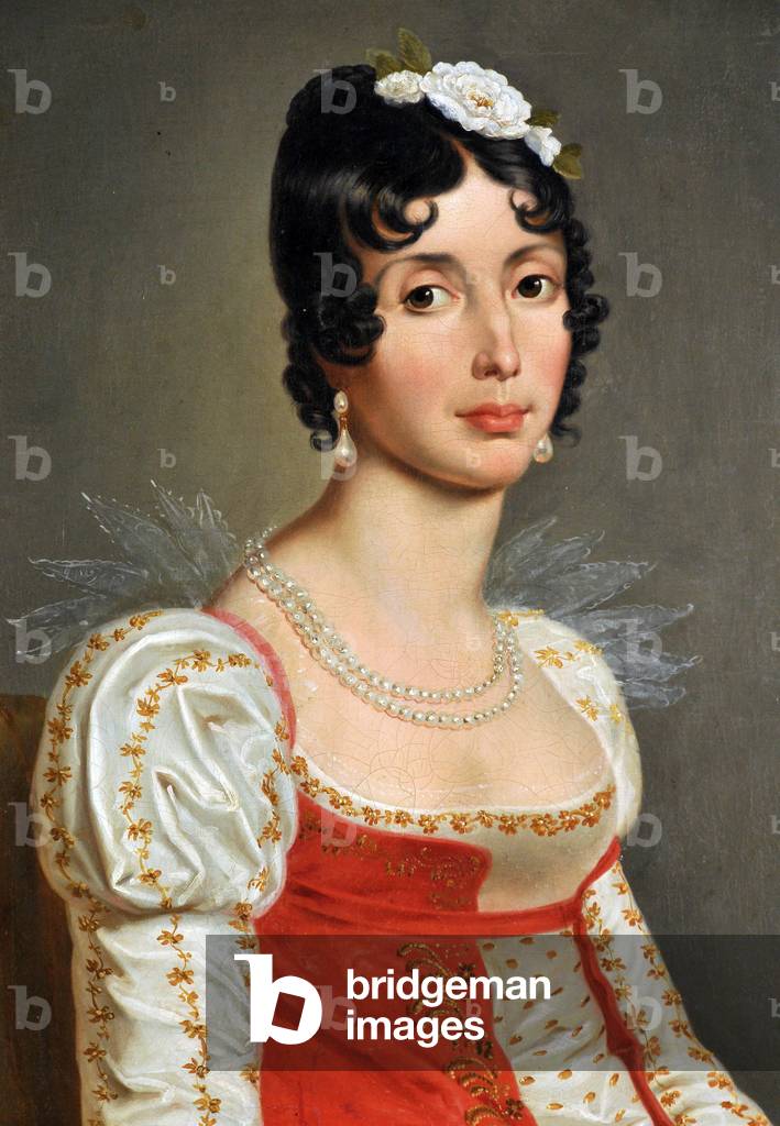 Portrait of Julie Clary (1771-1845), beg of 19th century (painting)