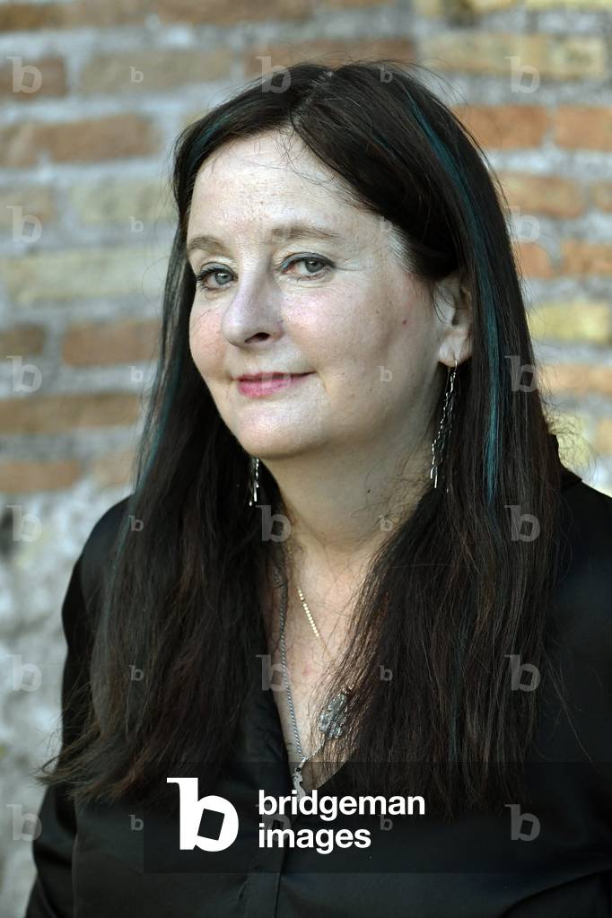 Helena Janeczek, International Literature Festival, Basilica of Massenzio, Rome, Italy, 2018 (photo)