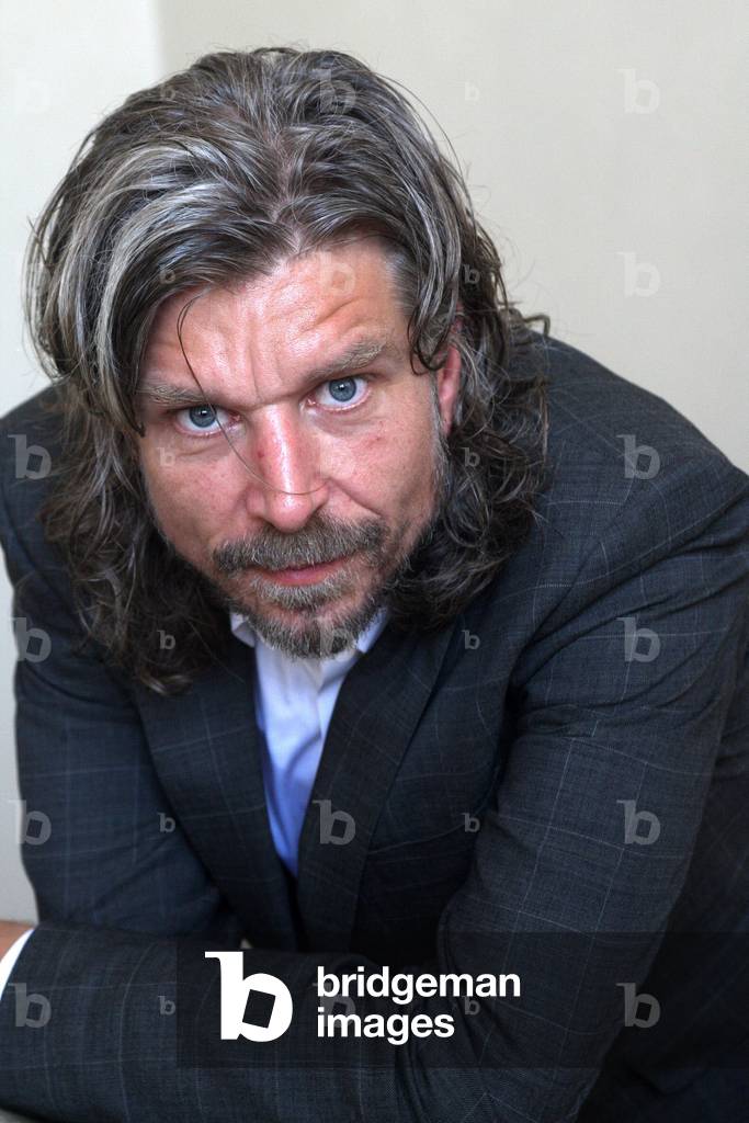 Portrait de l'ecrivain norvegien Karl Ove Knausgard en septembre 2011.