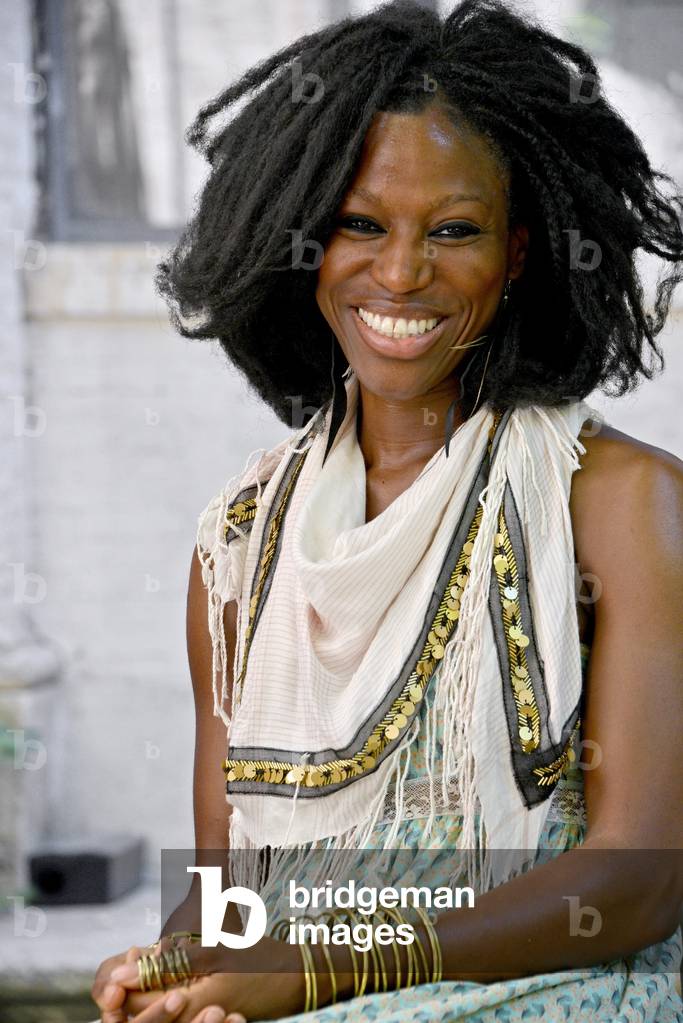 17/06/2013 Portrait de l'ecrivain et photographe Taiye Selasi - Photo Frassineti ©AGF/Leemage