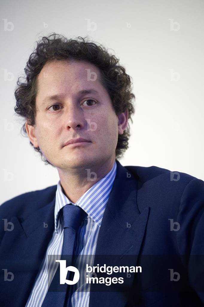 24/09/2015 Portrait de John Elkann president de la fca Photo scavuzzo ©AGF/Leemage
