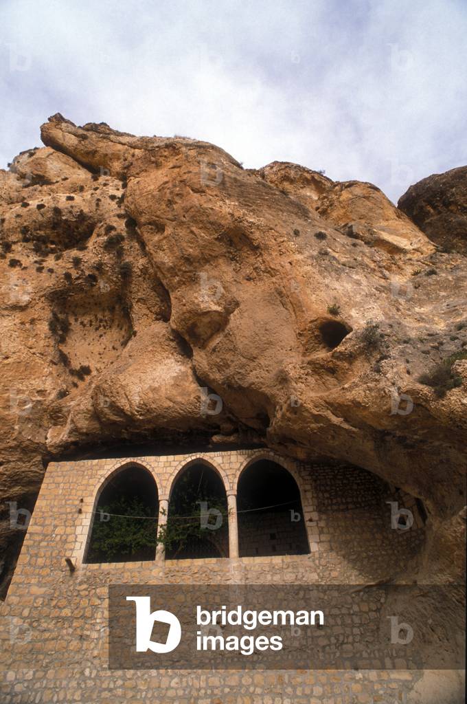 1990 Maalula, Convento of Santa Tecla (photo)