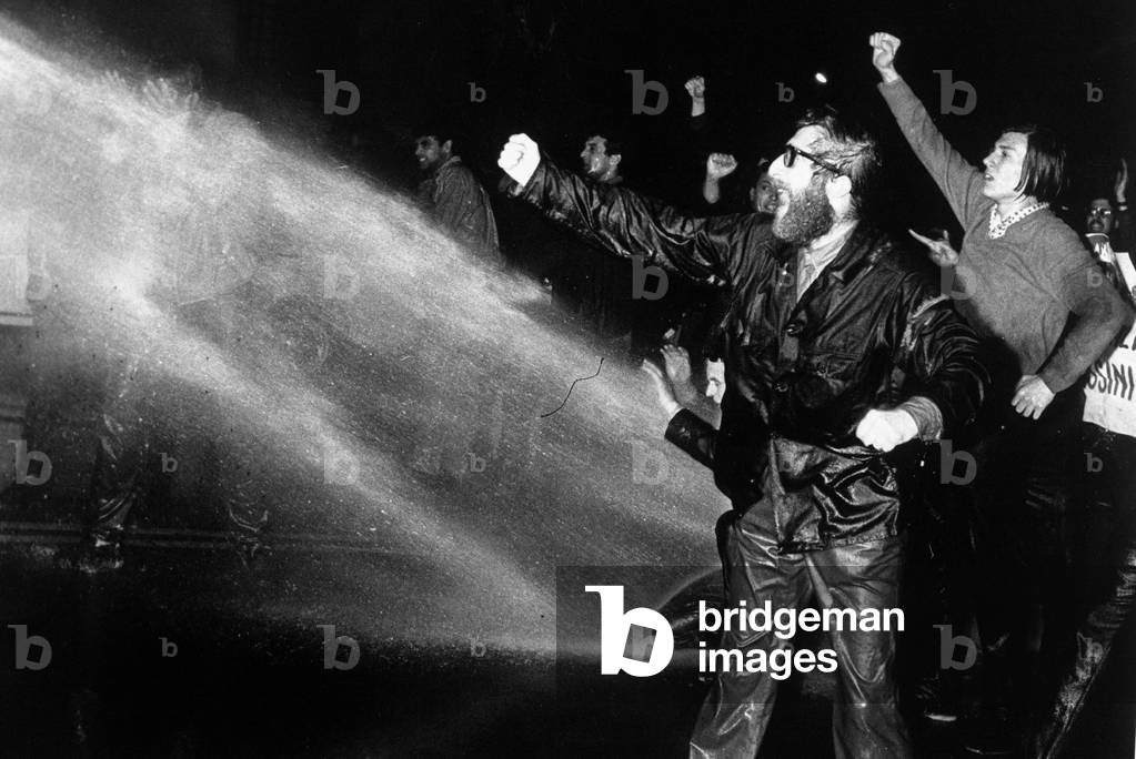 1968. Manifestations étudiantes. Photo Mordenti.