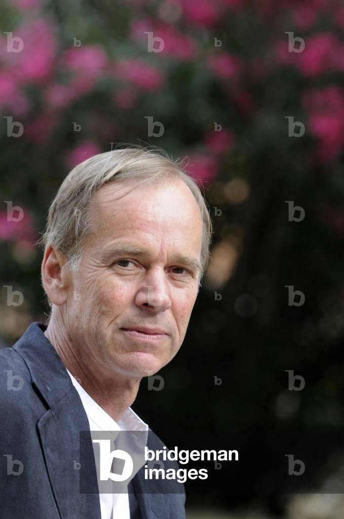 Portrait de l'ecrivain  BJORN LARSSON en juin 2009.
©agf/leemage