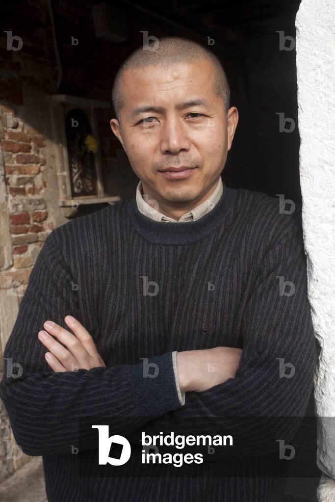 10/04/2013 portrait de l'ecrivain chinois Bi Feiyu - Photo Toniolo ©AGF/Leemage