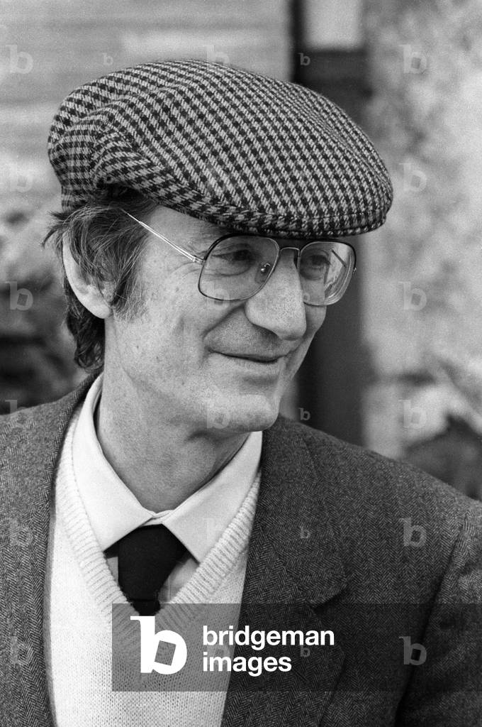 12/12/1981 Rome, Director Carlo Lizzani (b/w photo)