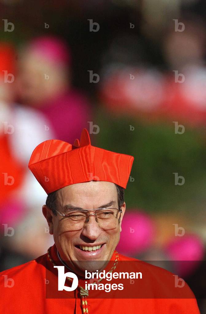 21/10/2003, le Cardinal Oscar Rodriguez Maradiaga.