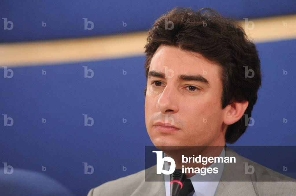 29/04/11 Rome, Press Conference of the Newly Elected President of the Young Industrialists of Confindustria Jacopo Morelli (photo)