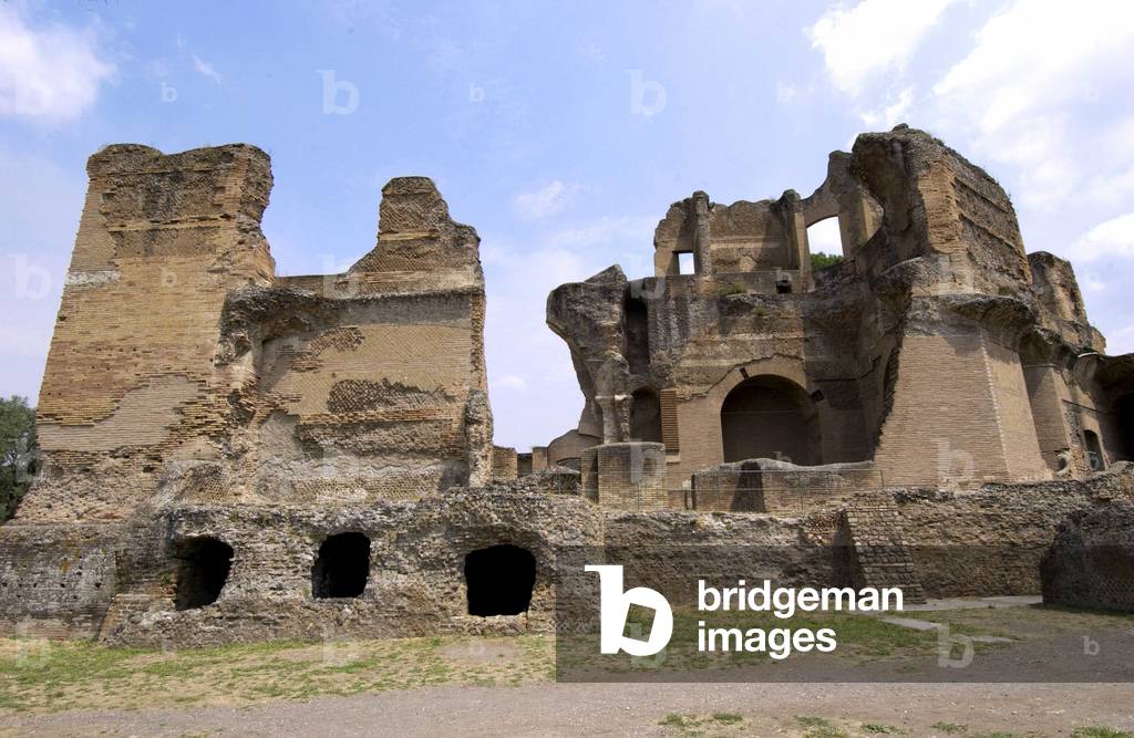 03/08/2004 vue du palais imperial la villa Adriana (Hadrien) a Tivoli. Photo Antonelli ©AGF/Leemage