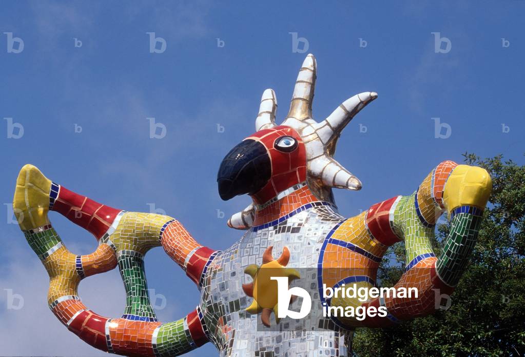 1995 the Tarot Garden in the Estate of Garavicchio Owned By Carlo Caracciolo (photo)