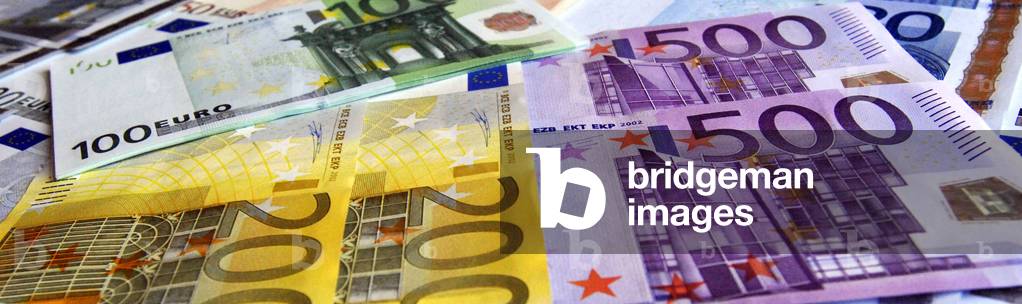 billets de banque en Euros .