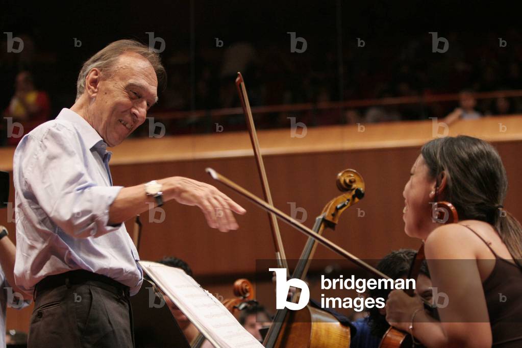 14/09/2006 portrait du chef d'orchestre italien Claudio Abbado (ne en 1933)  Photo Scalfari ©AGF/Leemage



¿ ENRICA SCALFARI/AGF