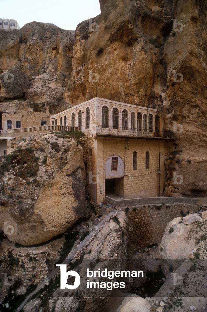 1990 Maalula, Convento of Santa Tecla (photo)