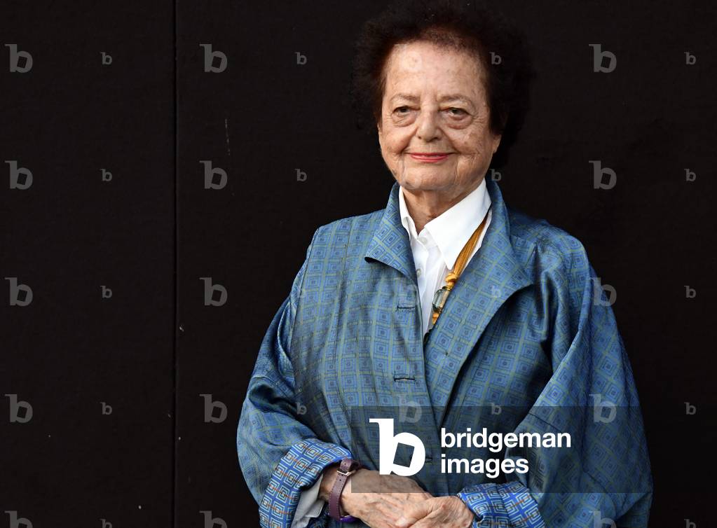 04/07/2018 International Literature Festival of Rome at Basilica of Massenzio, Writer Lia Levi (photo)