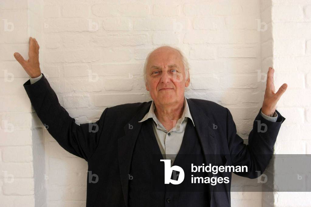Portrait de l'architecte Hans Hollein en septembre 2006.©Agf/leemage
