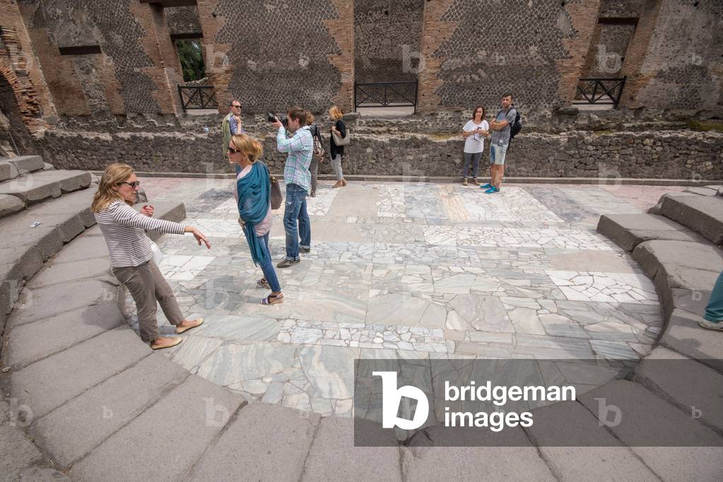 Europe, italy, campania, pompei, odeion ©Lanzellotto Antonello/AGF/Leemage