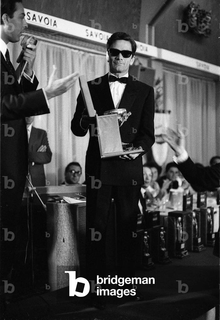 1960'S Rome, Writer, Director And Poet Pier Paolo Pasolini (b/w photo)