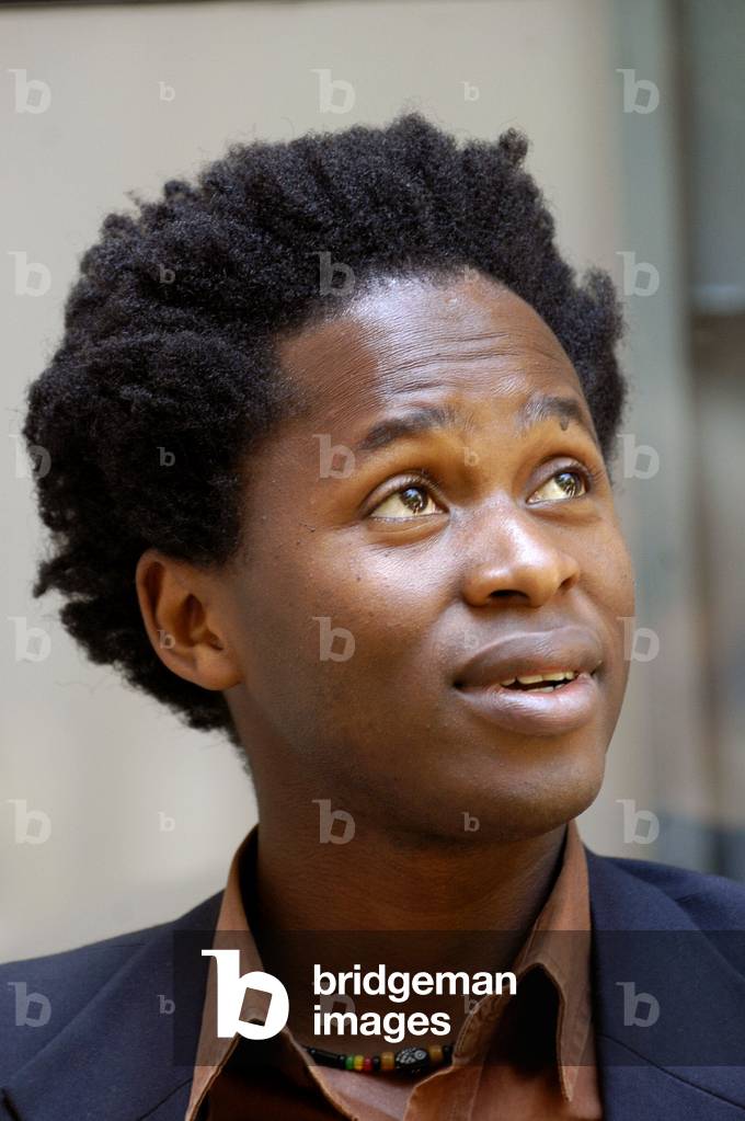 21/05/2007 Portrait de l'ecrivain Ishmael Beah. Photo Frassineti  ©AGF/Leemage