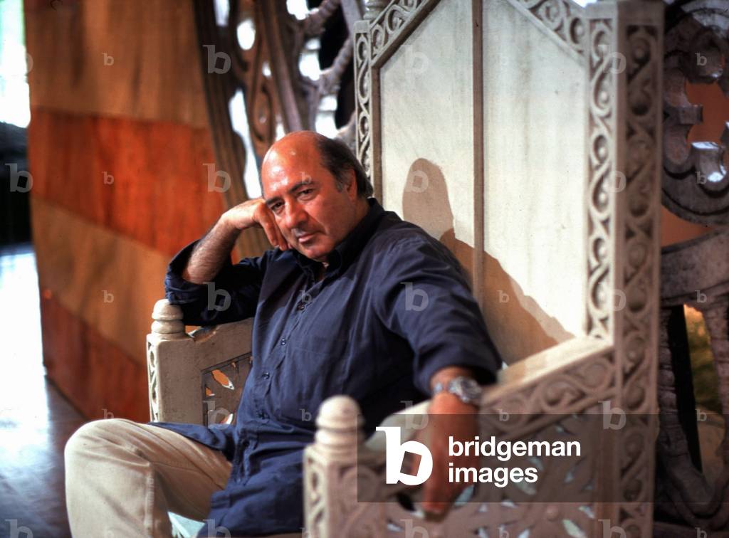 Scénographe italien Dante Ferretti à San Francesco en Mai 1999. ©Scalfari/AGF/Leemage