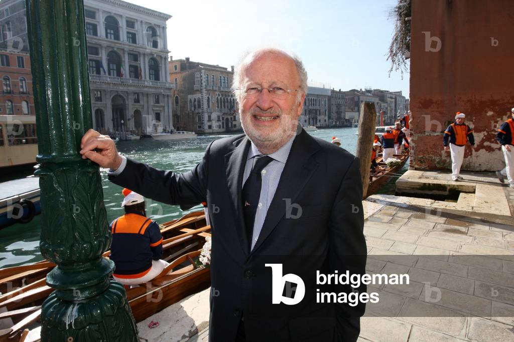 Portrait du maire de Venise Giorgio Orsoni, 27/02/2010 Photo Toniolo ©AGF/Leemage