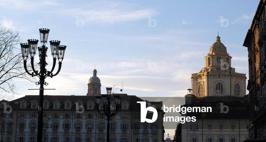 27/11/2005 Turin, vue de la place Castello (photo)