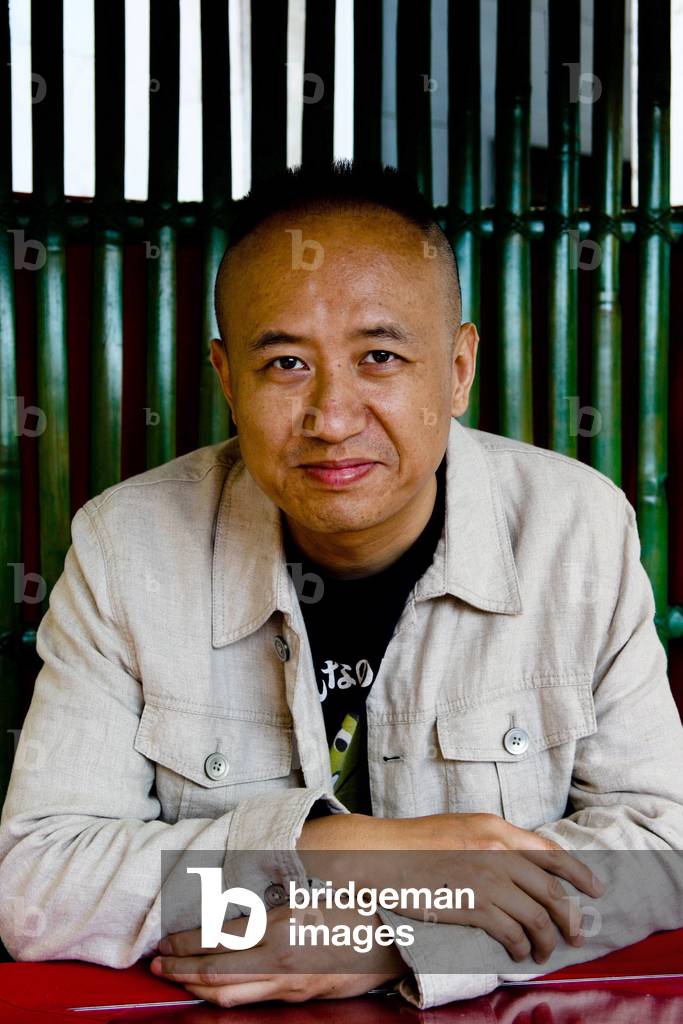 19/05/2010 Portrait de l'ecrivain chinois Zhu Wen. Photo Toniolo ©AGF/Leemage