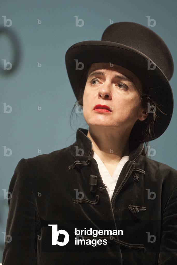 Portrait of Amelie Nothomb, 2013 (photo)