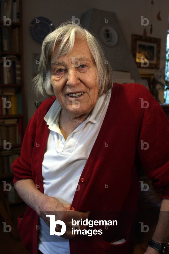 Portrait de Margherita Hack astrophysicienne italienne en decembre 2011. ©Toniolo/AGF/Leemage