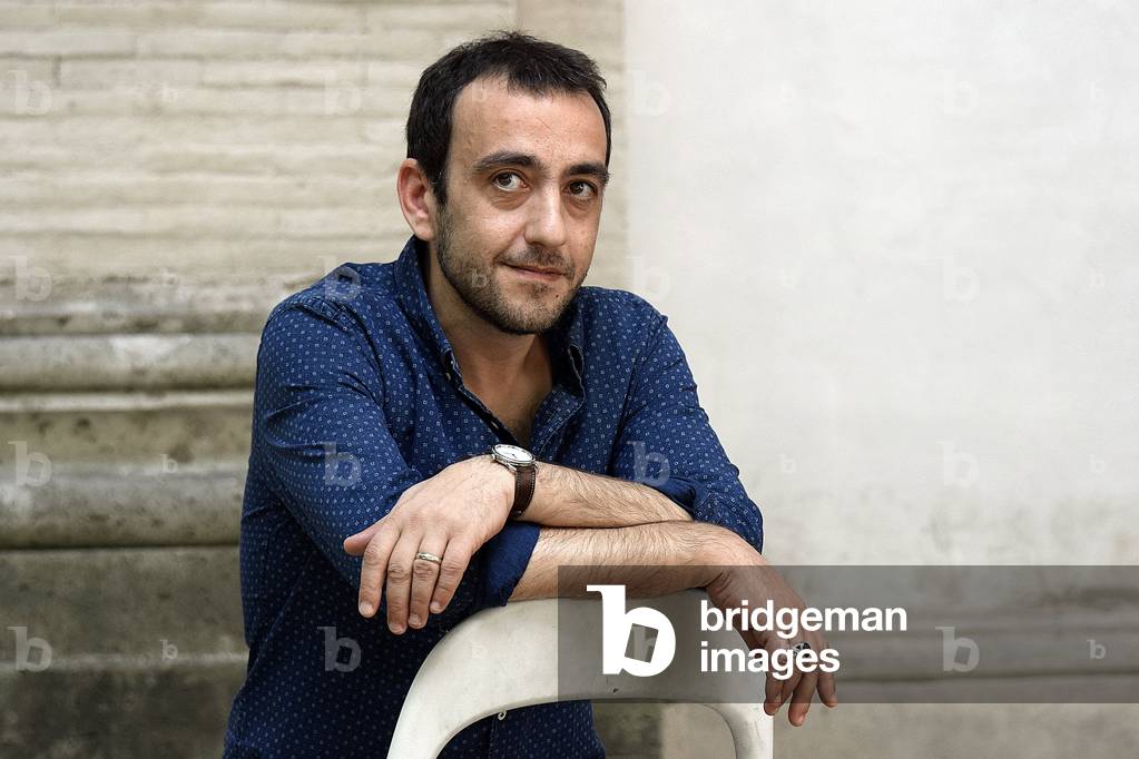 Portrait de l'ecrivain francais Jerome Ferrari, 2014 Photo Frassineti ©AGF/Leemage