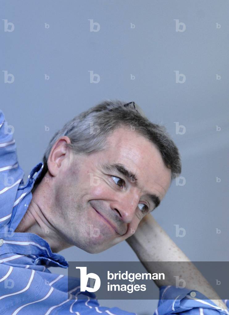 Rome, le 17/02/2009. PDG (president directeur general) de la companie aerienne Ryanair, Michael O'Leary.